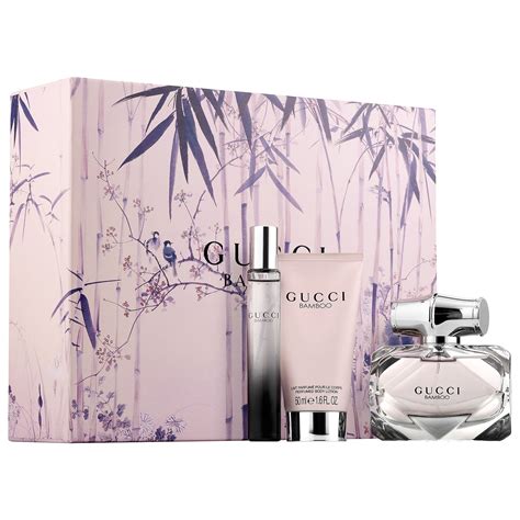 gucci bamboo gift set|gucci bamboo perfume gift set.